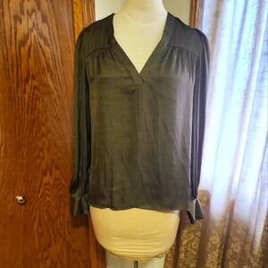 Express Elegant Olive Green Women's Top